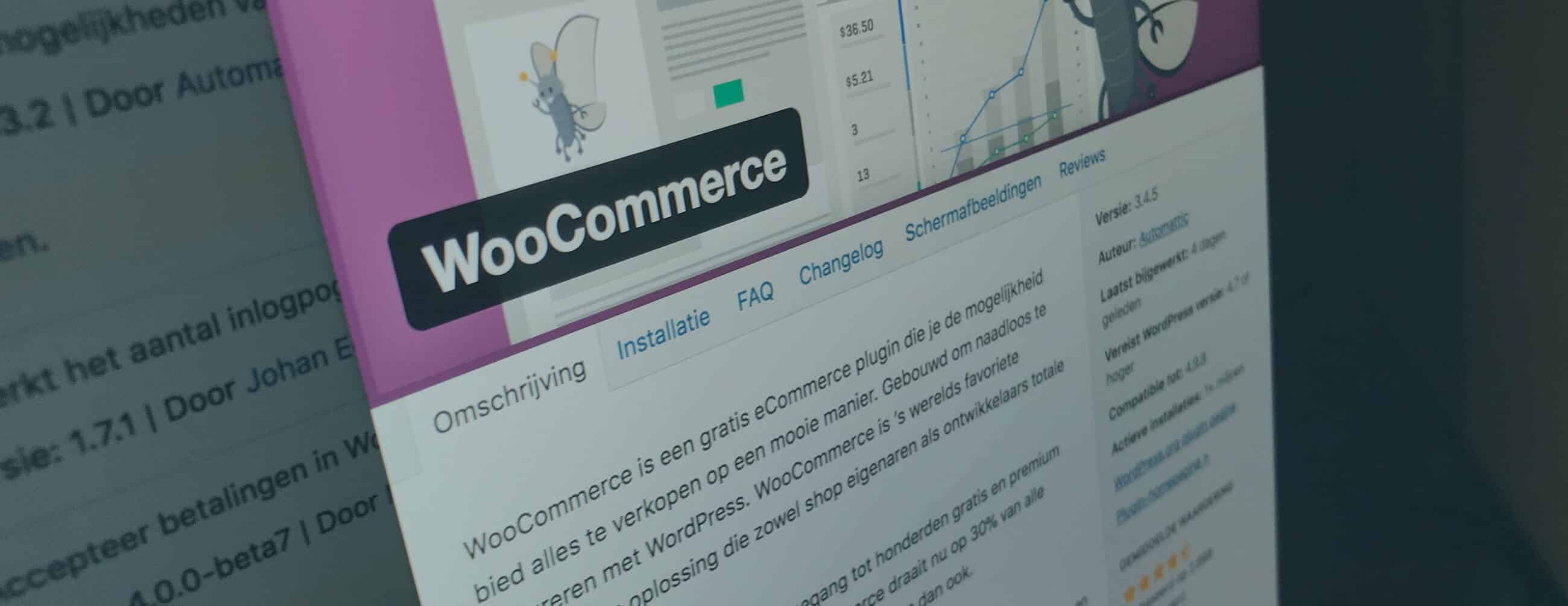 Woocommerce als basis voor online succes