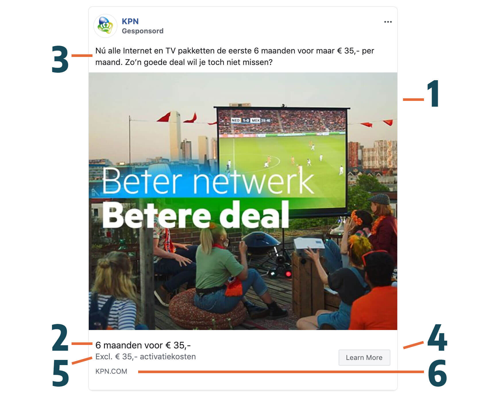 Facebook advertentie opmaken