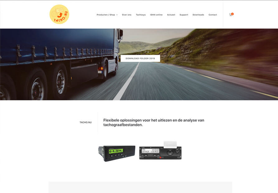 Tacho-homepage